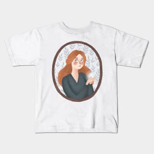 Girl illustration Kids T-Shirt